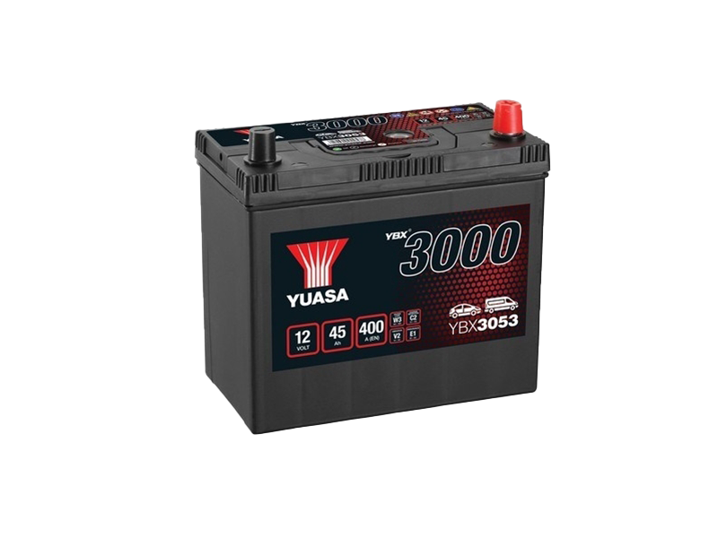 YBX3053 45 Ah, akkumulátor,  autó,  személygépjármű